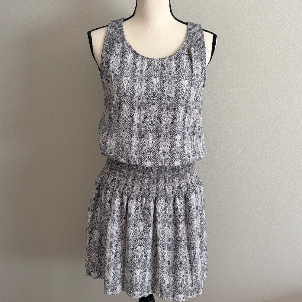 JOIE “Lawska” Python Print 100% Silk Dress,  Size Medium